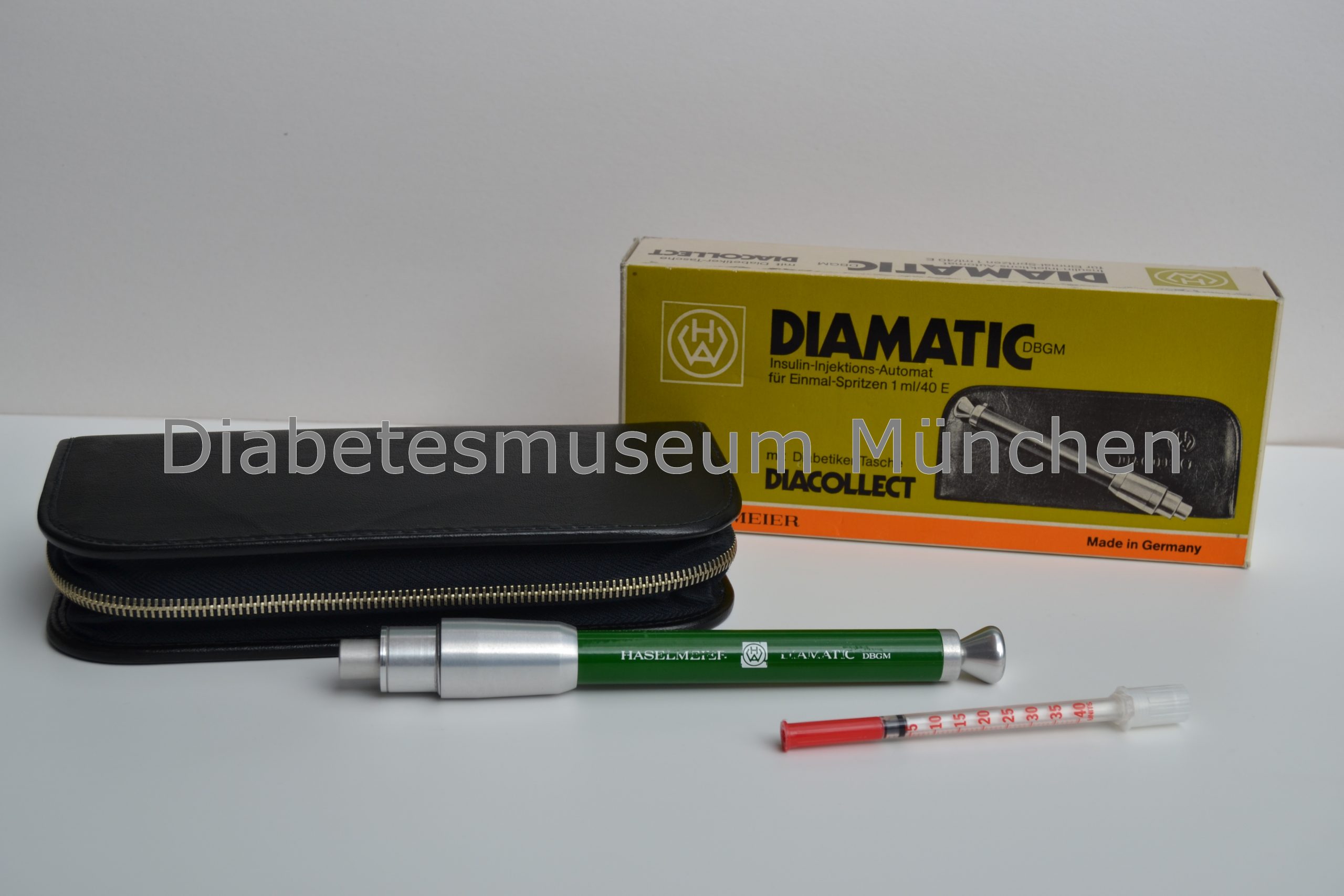Diamatic, Spritzhilfe für Plastikspritzen, ~1975