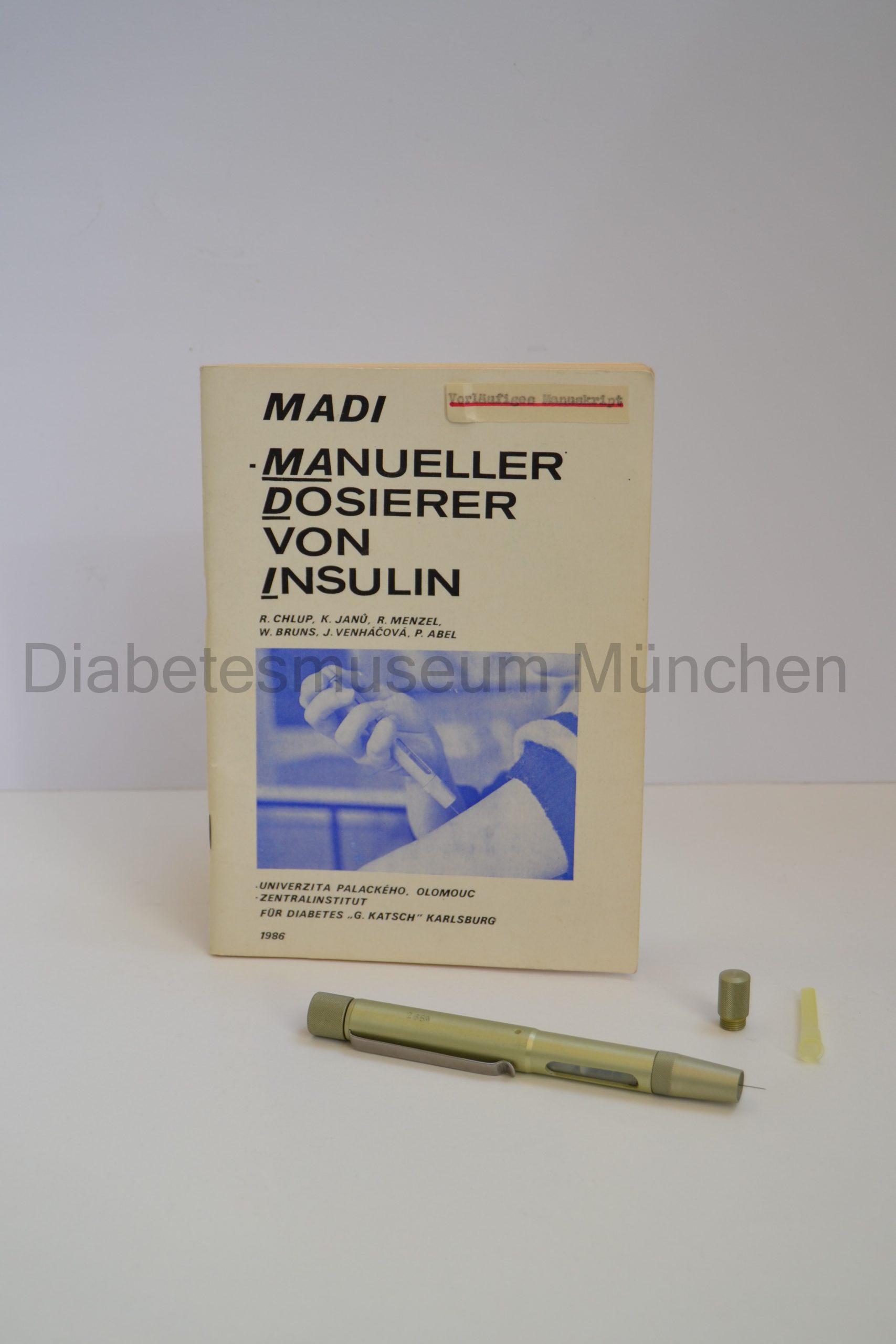 MADI-Pen mit Anleitung, 1985, CSSR