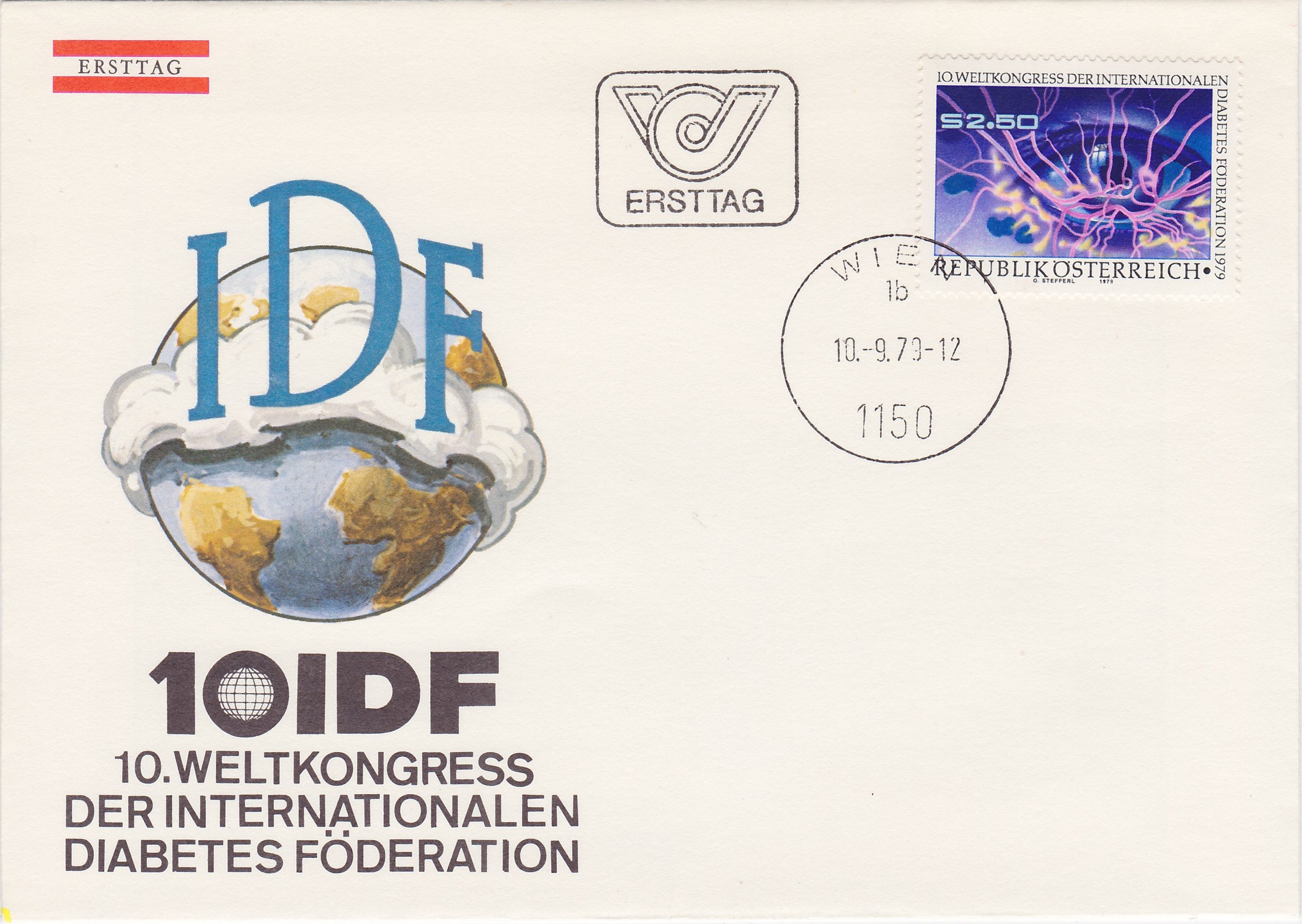 Brief, Österreich, 1979, IDF Kongress